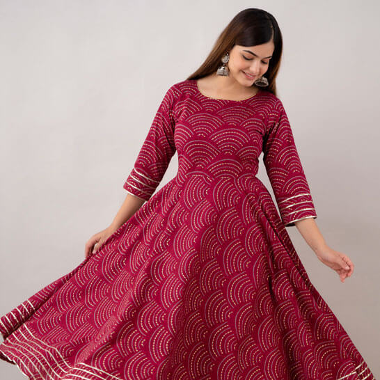 Details 152+ anarkali kurtis manufacturers in jaipur